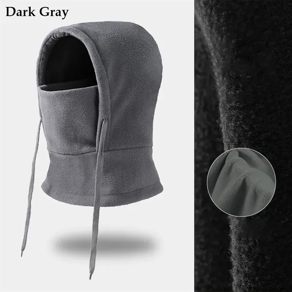Winter Fleece Balaclava Ski Mask - Winter Fleece Balaclava Ski Mask - Image 3 of 10