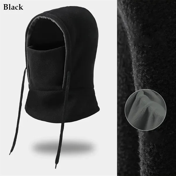 Winter Fleece Balaclava Ski Mask - Winter Fleece Balaclava Ski Mask - Image 4 of 10