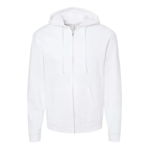 M&O Unisex Zipper Fleece Hoodie - M&O Unisex Zipper Fleece Hoodie - Image 17 of 18