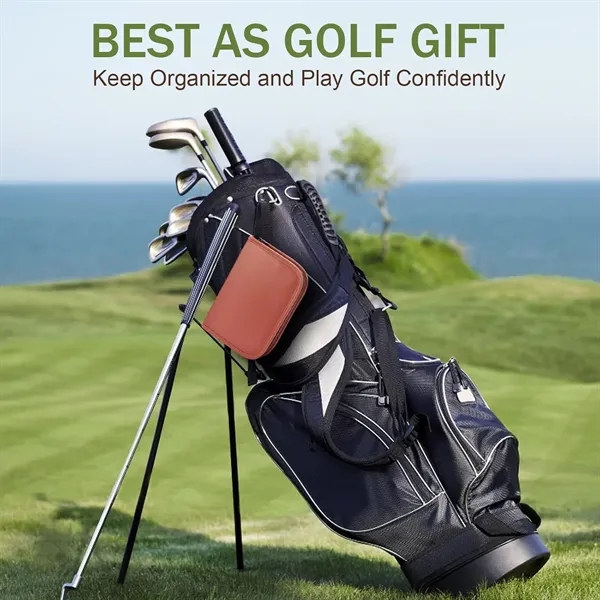 Golf Gift kits w/ Leather Bag - Golf Gift kits w/ Leather Bag - Image 4 of 5