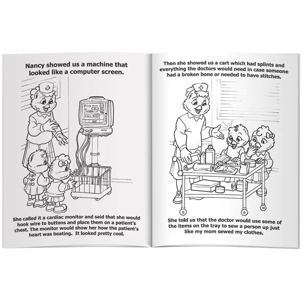 Coloring Book - A Visit to the Emergency Room - Coloring Book - A Visit to the Emergency Room - Image 3 of 3