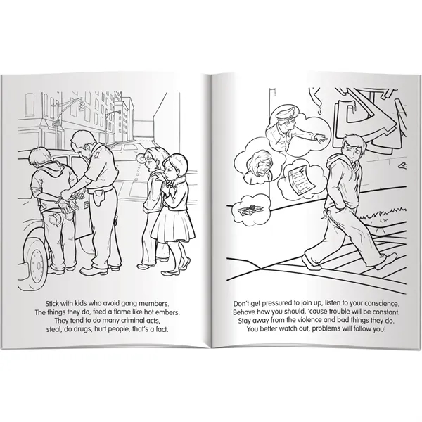 Coloring Book - Don't Mess With Gangs - Coloring Book - Don't Mess With Gangs - Image 3 of 3
