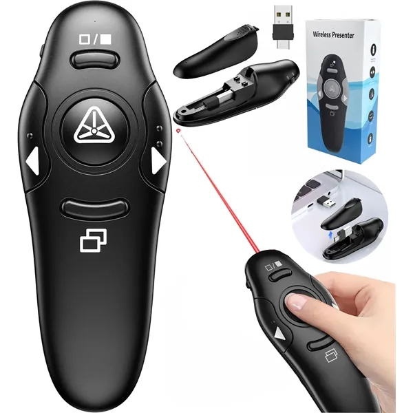 Wireless PowerPoint Presentation ClickerWireless PowerPoint - Wireless PowerPoint Presentation ClickerWireless PowerPoint - Image 0 of 6