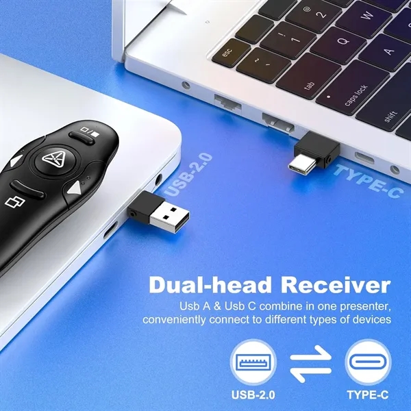 Wireless PowerPoint Presentation ClickerWireless PowerPoint - Wireless PowerPoint Presentation ClickerWireless PowerPoint - Image 1 of 6