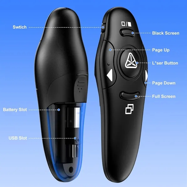 Wireless PowerPoint Presentation ClickerWireless PowerPoint - Wireless PowerPoint Presentation ClickerWireless PowerPoint - Image 6 of 6