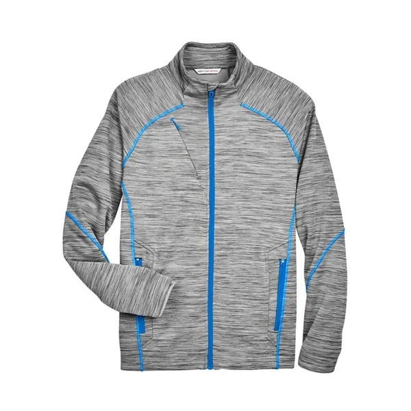 North End Men's Melange Performance Shirt - North End Men's Melange Performance Shirt - Image 9 of 10