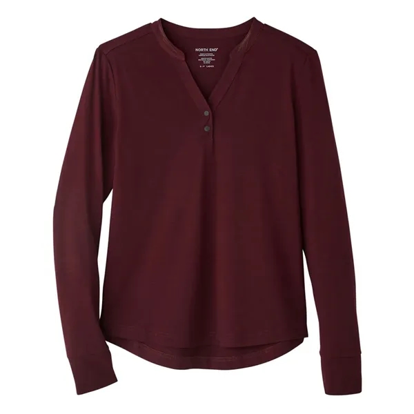 North End Women's Quest Stretch Quarter-Zip Pullover - North End Women's Quest Stretch Quarter-Zip Pullover - Image 3 of 10