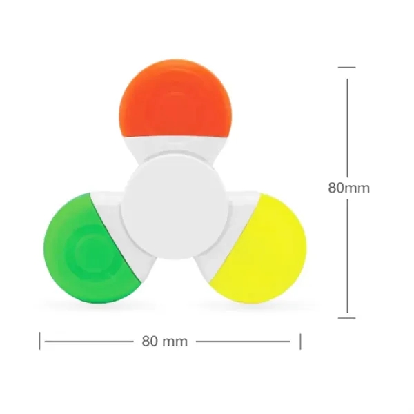 Fidget Spinner Highlighter Pen Set - Fidget Spinner Highlighter Pen Set - Image 1 of 5