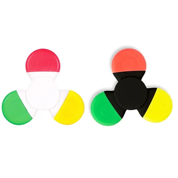 Fidget Spinner Highlighter Pen Set - Fidget Spinner Highlighter Pen Set - Image 2 of 5