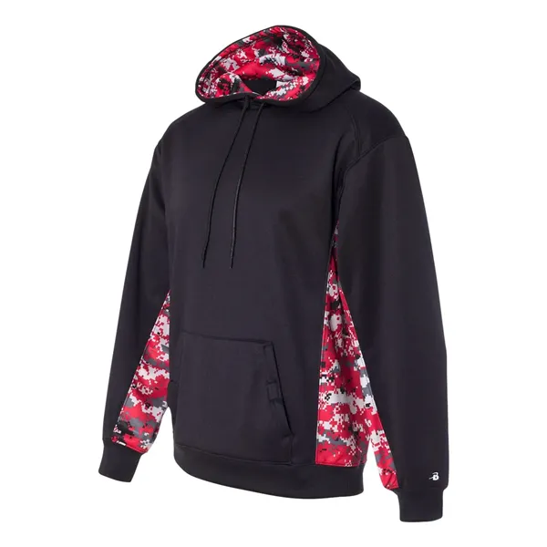 Badger Men's Digital Camo Colorblock Performance Fleece H... - Badger Men's Digital Camo Colorblock Performance Fleece H... - Image 2 of 39
