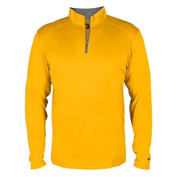 Badger Youth B-Core Quarter-Zip Pullover - Badger Youth B-Core Quarter-Zip Pullover - Image 9 of 28
