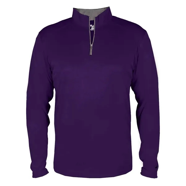 Badger Youth B-Core Quarter-Zip Pullover - Badger Youth B-Core Quarter-Zip Pullover - Image 17 of 28