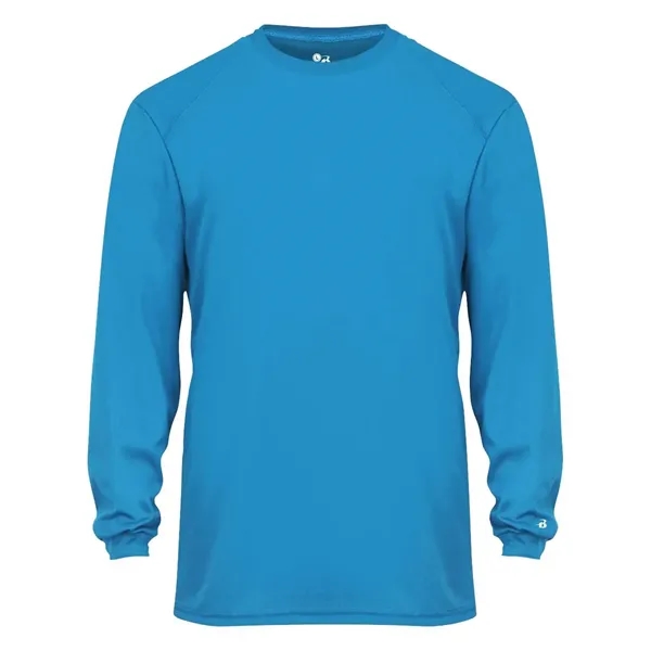 Badger Youth B-Core Long Sleeve T-Shirt - Badger Youth B-Core Long Sleeve T-Shirt - Image 7 of 28