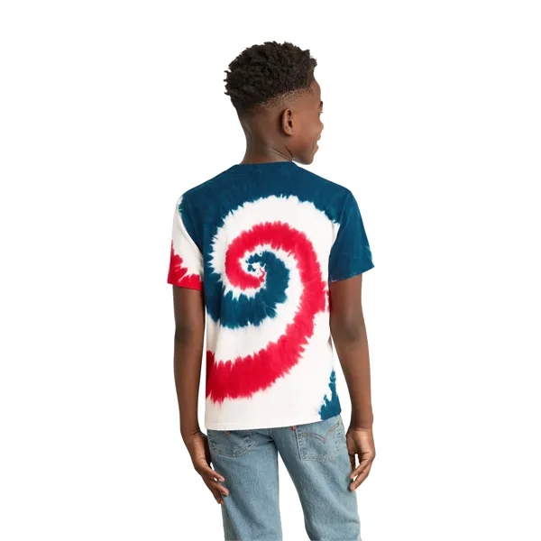 Port & Co Youth Tie-Dye Tee. - Port & Co Youth Tie-Dye Tee. - Image 90 of 104
