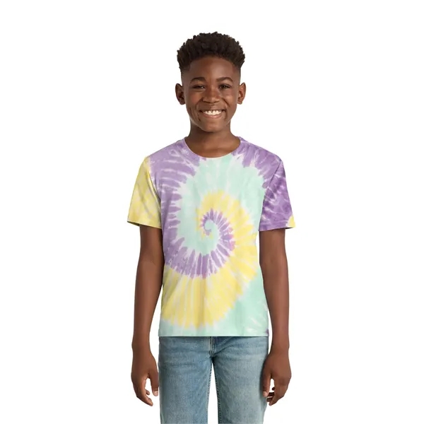 Port & Co Youth Tie-Dye Tee. - Port & Co Youth Tie-Dye Tee. - Image 98 of 104