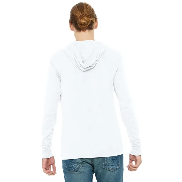BELLA+CANVAS Unisex Jersey Long Sleeve Hoodie. - BELLA+CANVAS Unisex Jersey Long Sleeve Hoodie. - Image 23 of 34