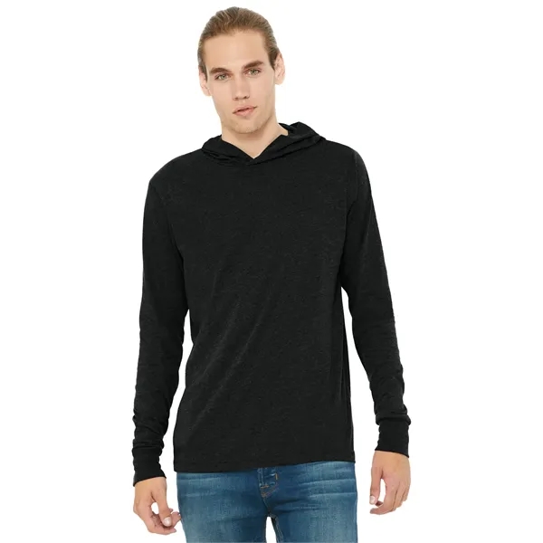 BELLA+CANVAS Unisex Jersey Long Sleeve Hoodie. - BELLA+CANVAS Unisex Jersey Long Sleeve Hoodie. - Image 26 of 34