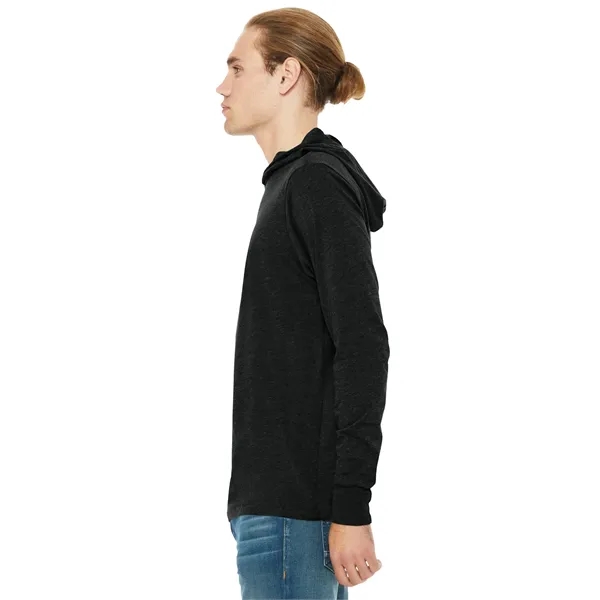 BELLA+CANVAS Unisex Jersey Long Sleeve Hoodie. - BELLA+CANVAS Unisex Jersey Long Sleeve Hoodie. - Image 28 of 34