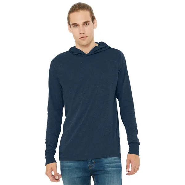 BELLA+CANVAS Unisex Jersey Long Sleeve Hoodie. - BELLA+CANVAS Unisex Jersey Long Sleeve Hoodie. - Image 29 of 34