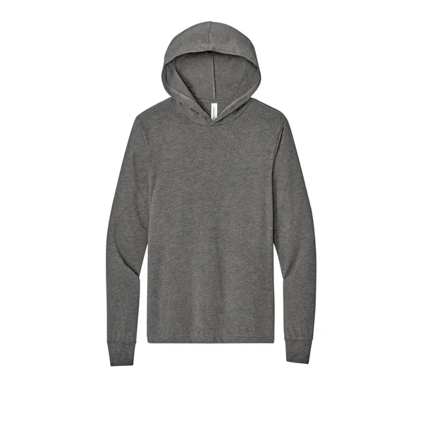 BELLA+CANVAS Unisex Jersey Long Sleeve Hoodie. - BELLA+CANVAS Unisex Jersey Long Sleeve Hoodie. - Image 33 of 34