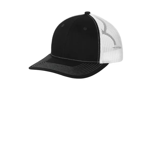 Port Authority Snapback Ponytail Trucker Cap - Port Authority Snapback Ponytail Trucker Cap - Image 1 of 12