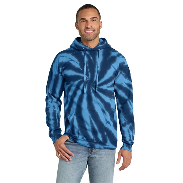 Port & Co Tie-Dye Pullover Hooded Sweatshirt. - Port & Co Tie-Dye Pullover Hooded Sweatshirt. - Image 9 of 54