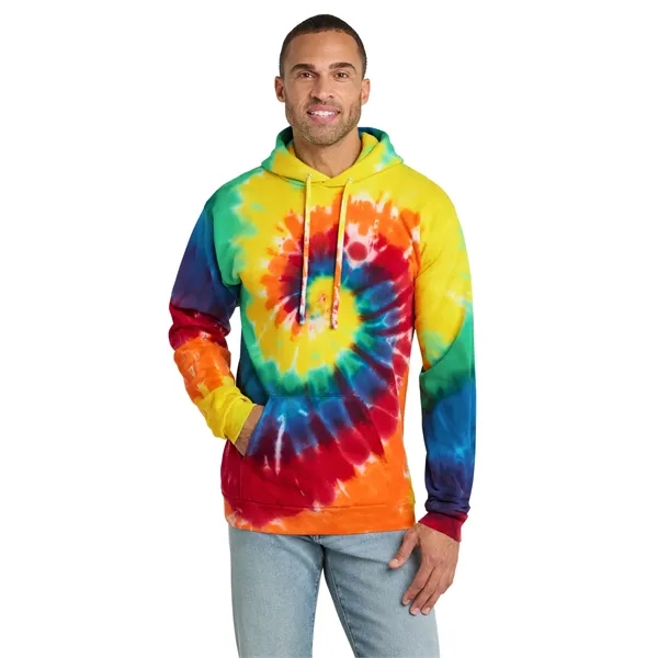 Port & Co Tie-Dye Pullover Hooded Sweatshirt. - Port & Co Tie-Dye Pullover Hooded Sweatshirt. - Image 22 of 54