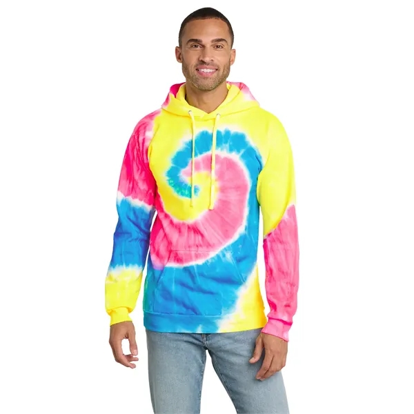 Port & Co Tie-Dye Pullover Hooded Sweatshirt. - Port & Co Tie-Dye Pullover Hooded Sweatshirt. - Image 42 of 54