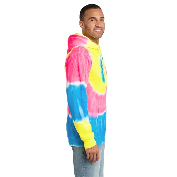 Port & Co Tie-Dye Pullover Hooded Sweatshirt. - Port & Co Tie-Dye Pullover Hooded Sweatshirt. - Image 46 of 54