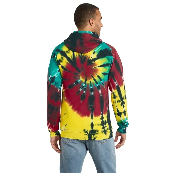 Port & Co Tie-Dye Pullover Hooded Sweatshirt. - Port & Co Tie-Dye Pullover Hooded Sweatshirt. - Image 48 of 54