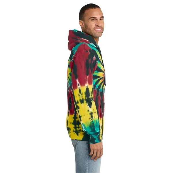 Port & Co Tie-Dye Pullover Hooded Sweatshirt. - Port & Co Tie-Dye Pullover Hooded Sweatshirt. - Image 50 of 54