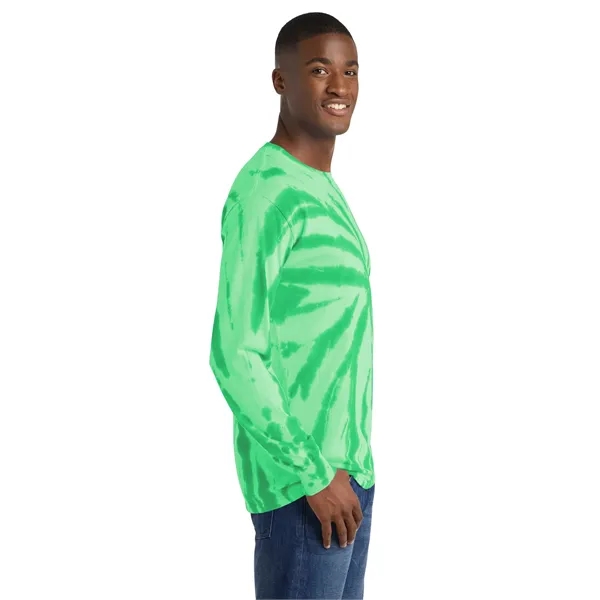 Port & Co Tie-Dye Long Sleeve Tee. - Port & Co Tie-Dye Long Sleeve Tee. - Image 2 of 29