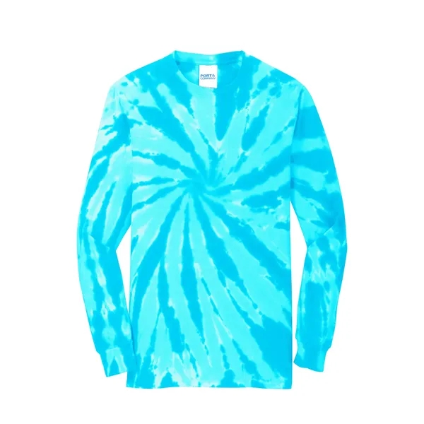 Port & Co Tie-Dye Long Sleeve Tee. - Port & Co Tie-Dye Long Sleeve Tee. - Image 18 of 29