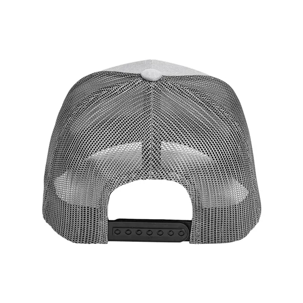 Team 365 Youth Zone Sonic Heather Trucker Cap - Team 365 Youth Zone Sonic Heather Trucker Cap - Image 2 of 16