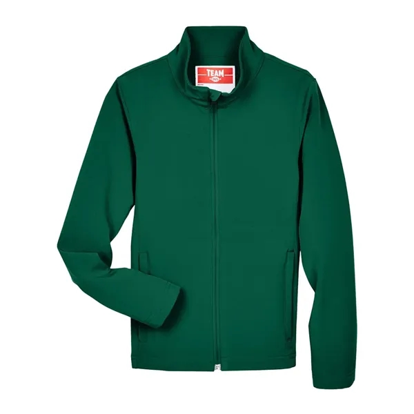 Team 365 Youth Leader Soft Shell Jacket - Team 365 Youth Leader Soft Shell Jacket - Image 9 of 18