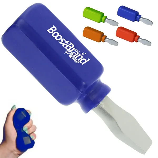 Screwdriver Shaped Stress Reliever - Screwdriver Shaped Stress Reliever - Image 0 of 3