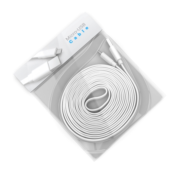 Custom 10ft Branded Cable : Charging & Synching