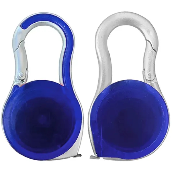 Carabiner Keychain with Built-In Measuring Tape - Carabiner Keychain with Built-In Measuring Tape - Image 1 of 3
