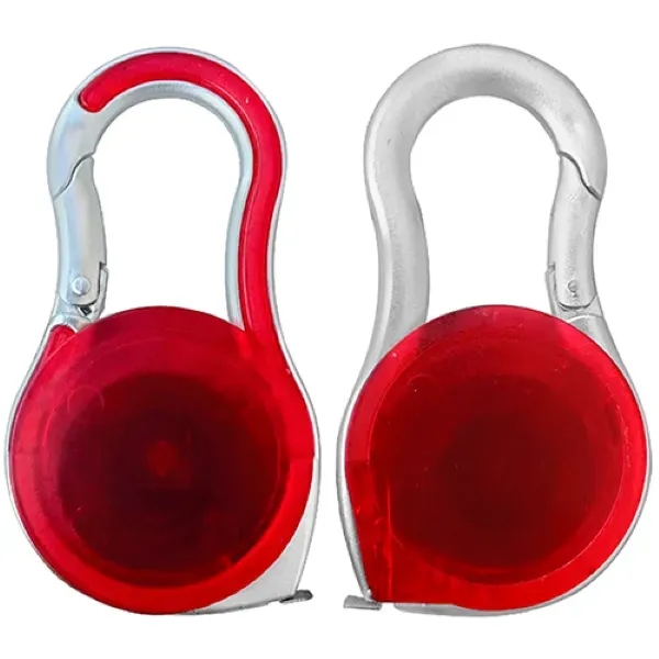 Carabiner Keychain with Built-In Measuring Tape - Carabiner Keychain with Built-In Measuring Tape - Image 3 of 3