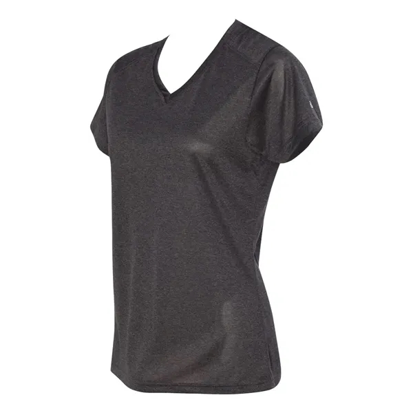 Badger Women's Pro Heather V-Neck T-Shirt - Badger Women's Pro Heather V-Neck T-Shirt - Image 2 of 24