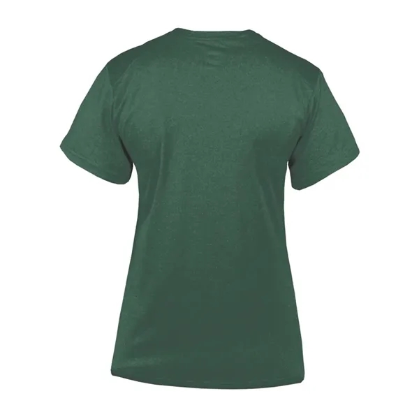 Badger Women's Pro Heather V-Neck T-Shirt - Badger Women's Pro Heather V-Neck T-Shirt - Image 9 of 24