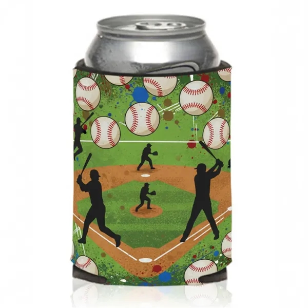 USA Made Sublimation Collapsible Foam Can Cooler - USA Made Sublimation Collapsible Foam Can Cooler - Image 0 of 0