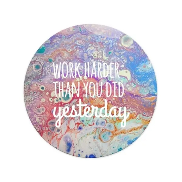 USA Made Sublimation Round Mouse Pads - USA Made Sublimation Round Mouse Pads - Image 0 of 1