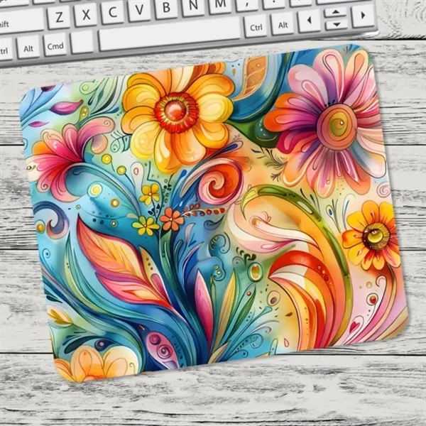 USA Made Rectangular Sublimation Mouse Pad - USA Made Rectangular Sublimation Mouse Pad - Image 0 of 1