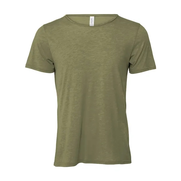 BELLA + CANVAS Unisex FWD Fashion Triblend Raw Neck Tee - BELLA + CANVAS Unisex FWD Fashion Triblend Raw Neck Tee - Image 5 of 12