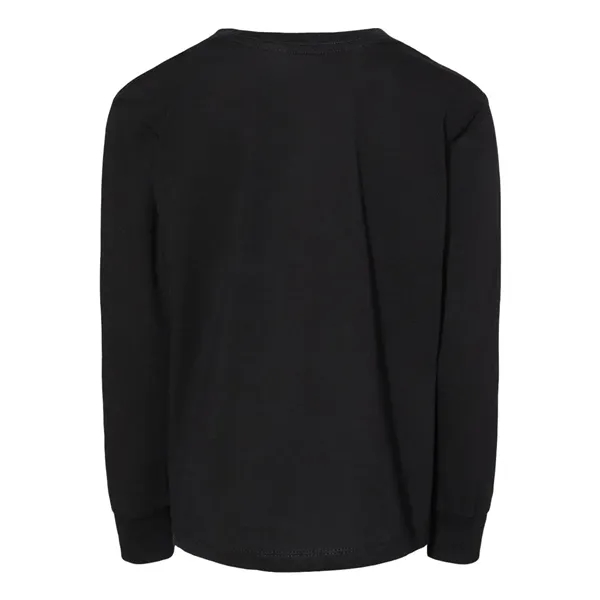 BELLA + CANVAS Toddler Jersey Long Sleeve Tee - BELLA + CANVAS Toddler Jersey Long Sleeve Tee - Image 4 of 14