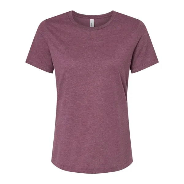 BELLA + CANVAS Women's Relaxed Fit Heather CVC Tee - BELLA + CANVAS Women's Relaxed Fit Heather CVC Tee - Image 30 of 71