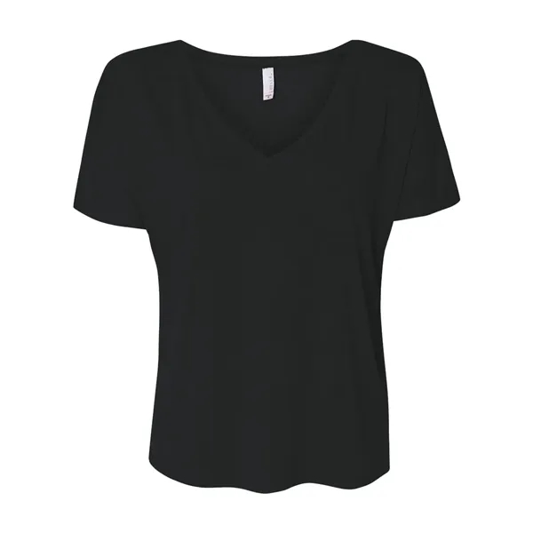 BELLA + CANVAS Women's Slouchy V-Neck Tee - BELLA + CANVAS Women's Slouchy V-Neck Tee - Image 7 of 59