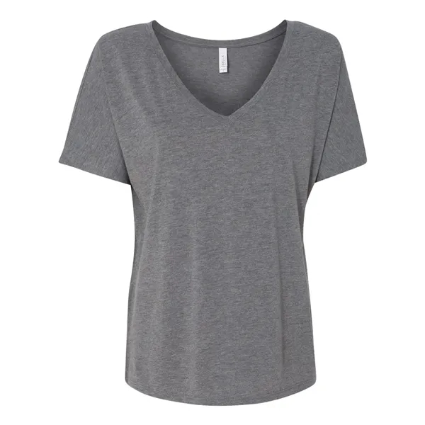 BELLA + CANVAS Women's Slouchy V-Neck Tee - BELLA + CANVAS Women's Slouchy V-Neck Tee - Image 25 of 59