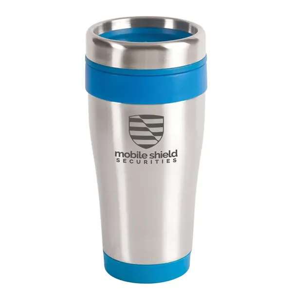 16 oz Blue Monday Travel Tumbler - 16 oz Blue Monday Travel Tumbler - Image 3 of 15